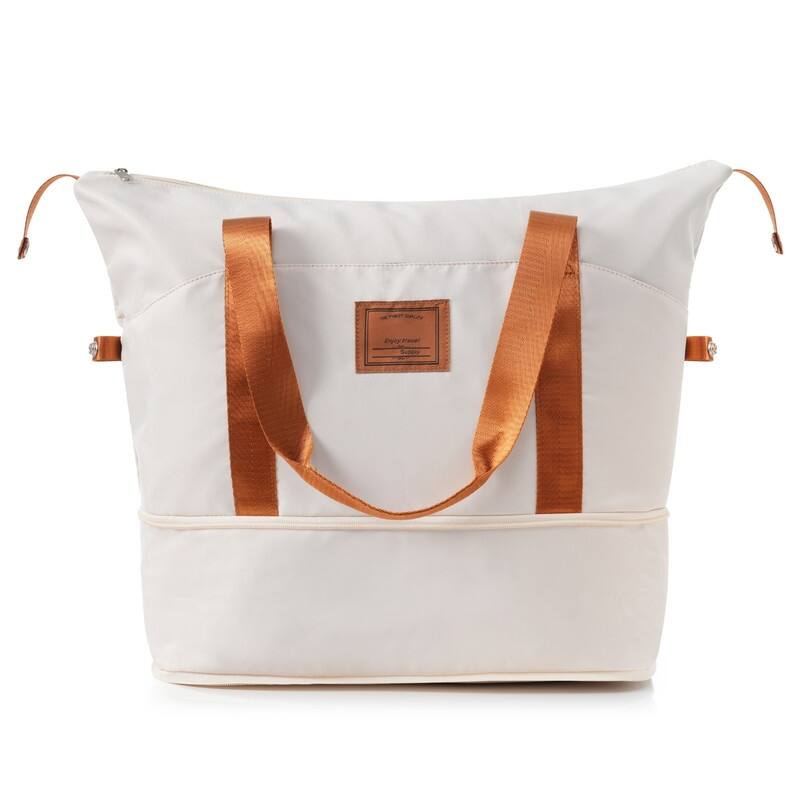 4 Piece Luggage Sets, ABS Durable Suitcases with Travel Bag, Trunk Set with 360° Spinner Wheels