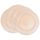 preview thumbnail 3 of 15, Soft Glow Faux Mother of Pearl Charger Plate (Set of 4)