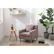 preview thumbnail 7 of 16, Home Office Armchair Guest Sofa Reading chair, Fabric Khaki