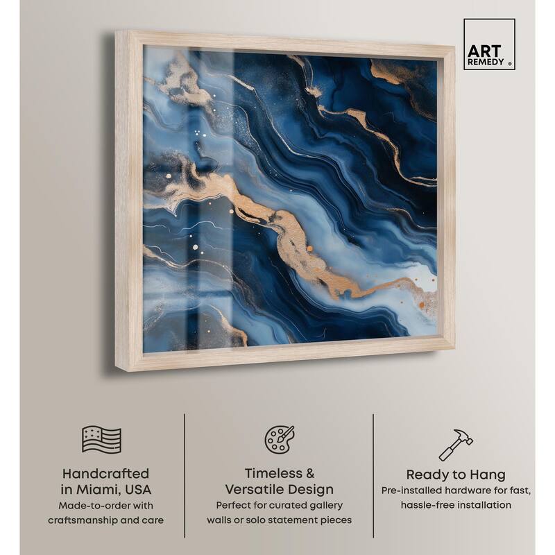 Deep Sea Geode II Shadowbox by Art Remedy