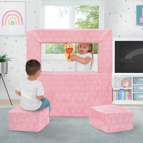 slide 2 of 10, Serta Perfect Sleeper Convertible Sofa and Play Set