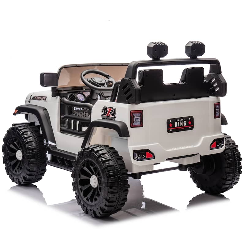 24V Two-Seater Kids Ride On Electric Car W/Parents Control,400w Motor,Provide A Speed Of 1.86-4.35mph For Kids Of 3+
