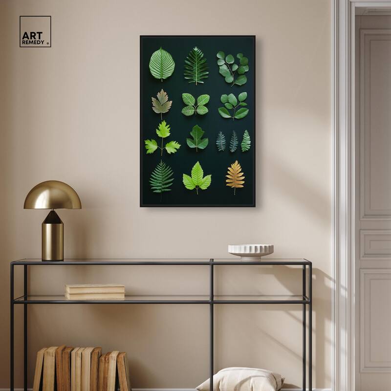 Leaf Library I Canvas by Art Remedy