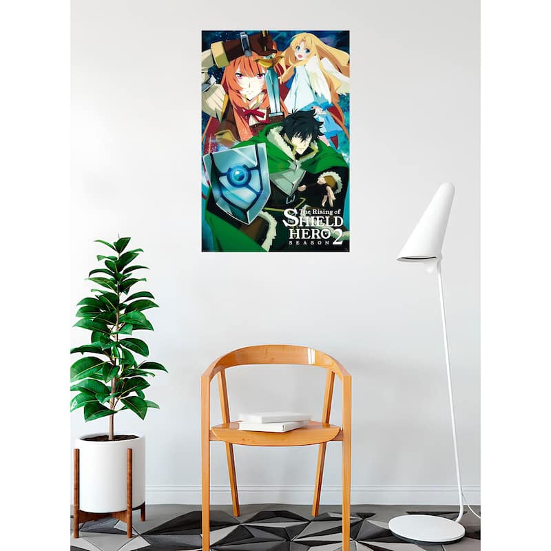 The Shield Hero - Naofumi's Party Art Poster - 24 x 36 Inch