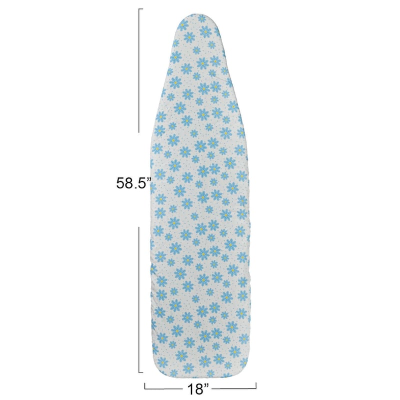 Household Essentials Deluxe Ironing Board Replacement Pad and Cover - 58.5"L x 18.0"W x 0.0"H