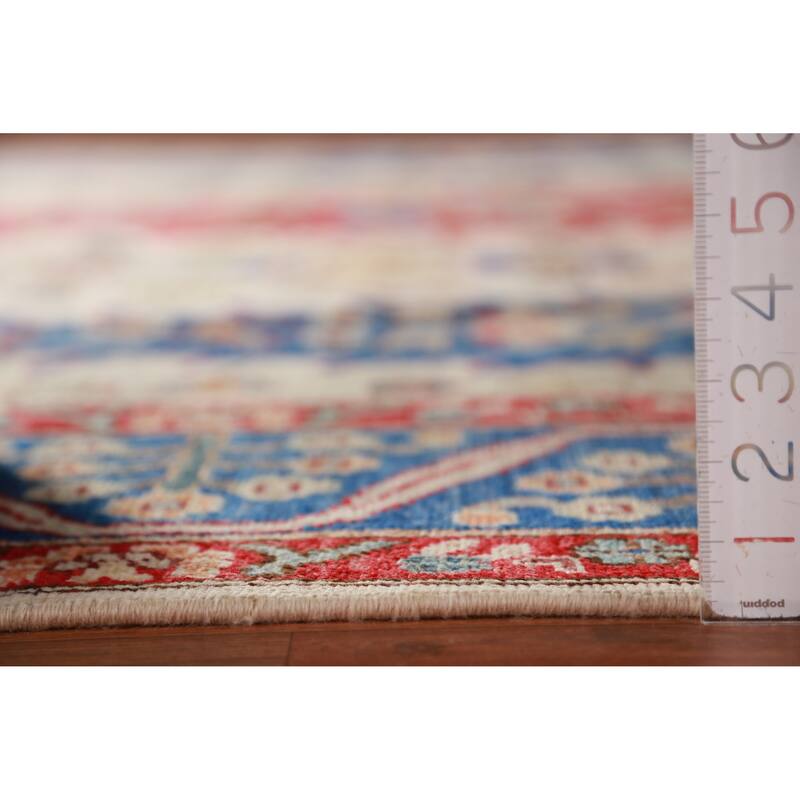 Vegetable Dye Ziegler Oriental Rug Hand-Knotted Wool Carpet - 8'11"x 11'9"