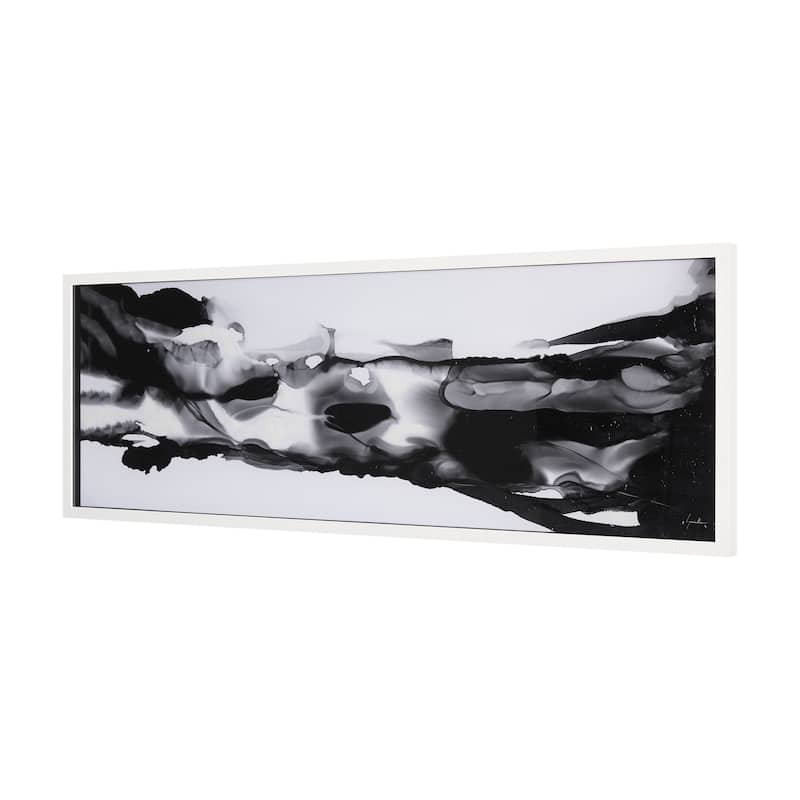 Turbulent River Framed Art Print