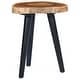 preview thumbnail 2 of 6, vidaXL Coffee Table 15.7"x17.7" Solid Teak
