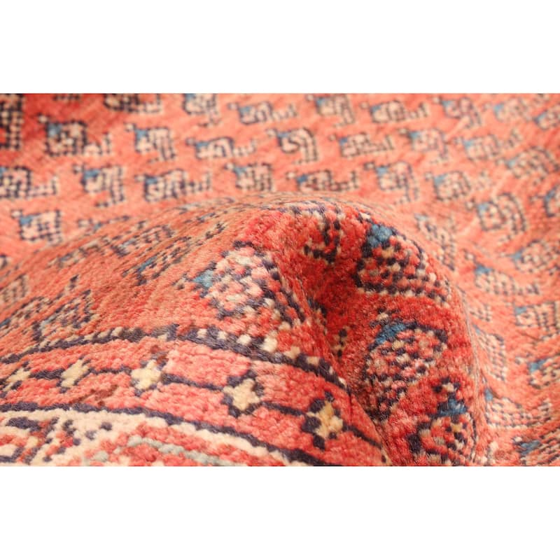 ECARPETGALLERY Hand-knotted Andelz Copper Wool Rug - 2'6 x 9'9