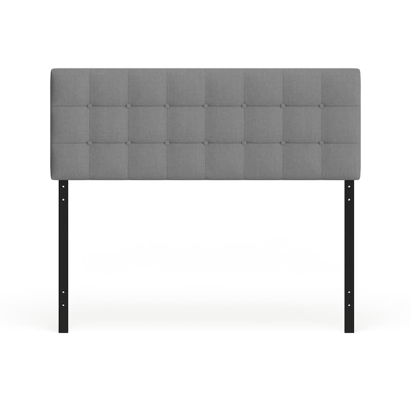 The Gray Barn Silver Lake Morton Button Tufted Queen Headboard