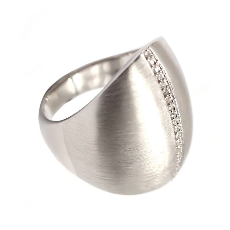 Sterling Silver 925 Diamond Ring