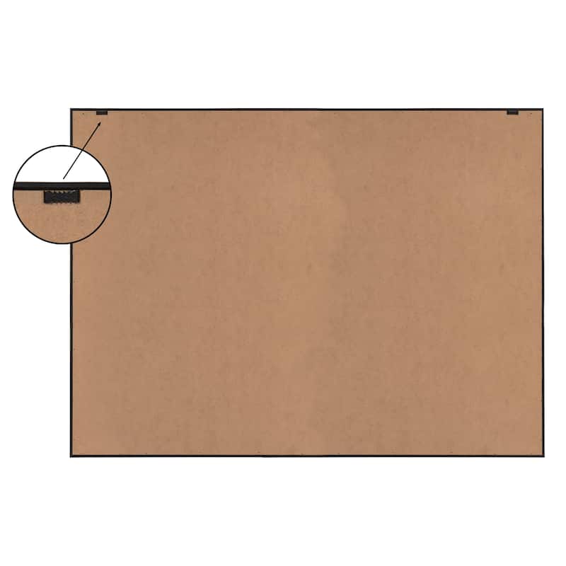 Kate and Laurel Sylvie Cow Framed Canvas by The Creative Bunch Studio