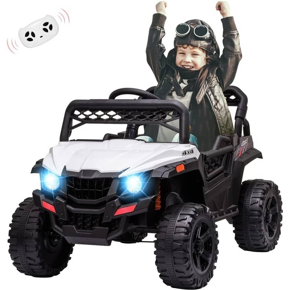 12V Ride On UTV, Kid Electric Powered Wheel Vehicle for Kids Gift