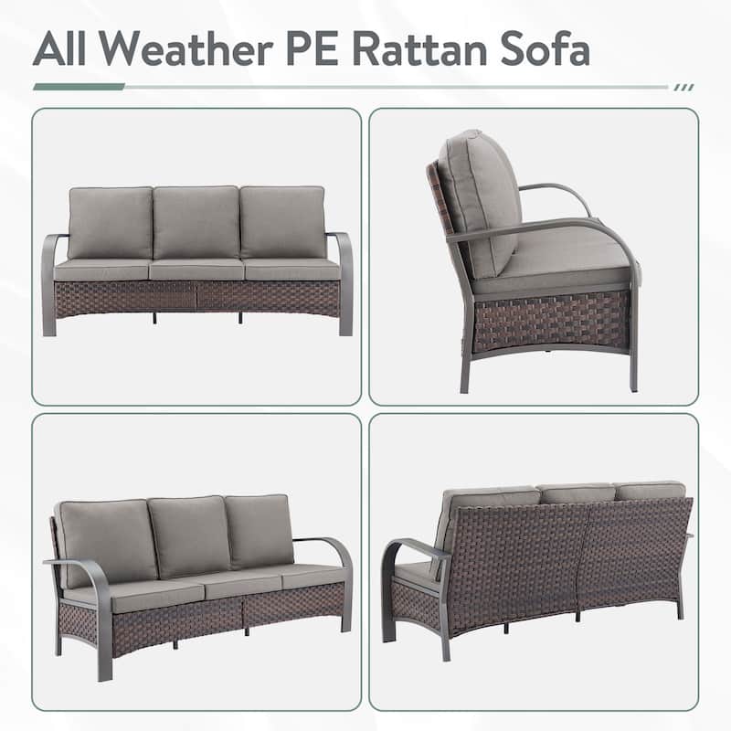 Pocassy Outdoor Patio Furniture Set