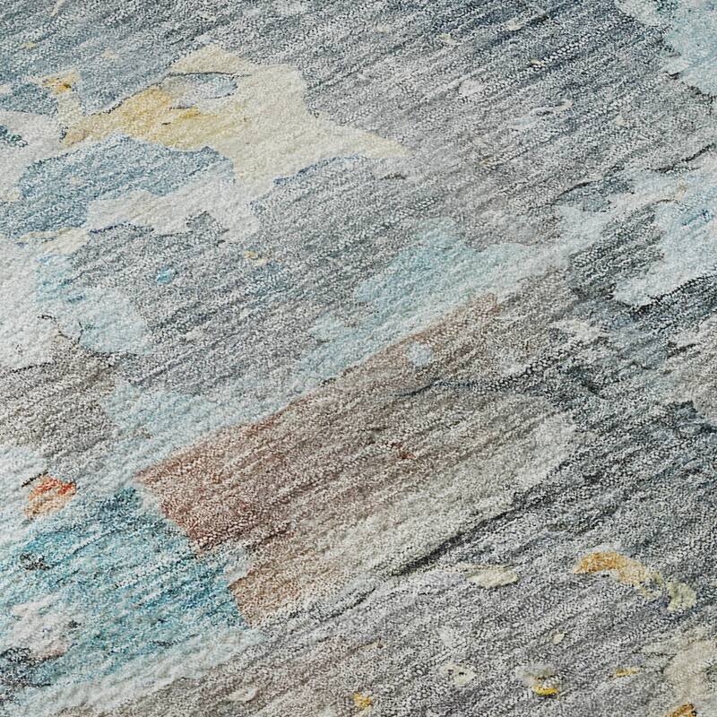 Premium Washable Super Soft Abstract Watercolor Mayfield Rug