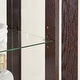 preview thumbnail 25 of 33, Lighted Curio Cabinet with Tempered Glass Doors and Adjustable Shelf