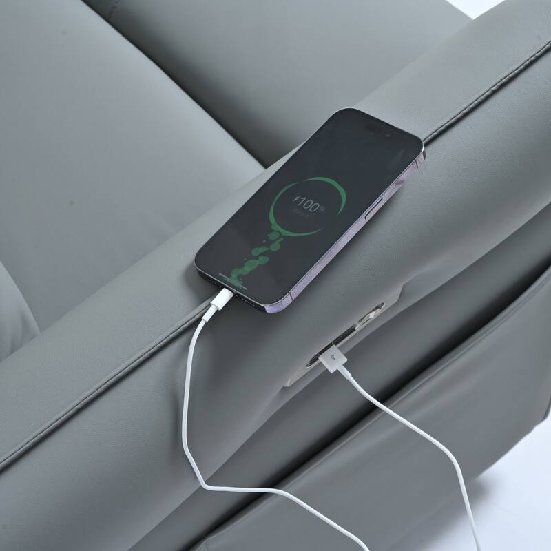 Power Swivel Rocker Recliner Chair for Adults, 270 Swivel Rocking Recliner Chair, Single Sofa Recliner for Living Room