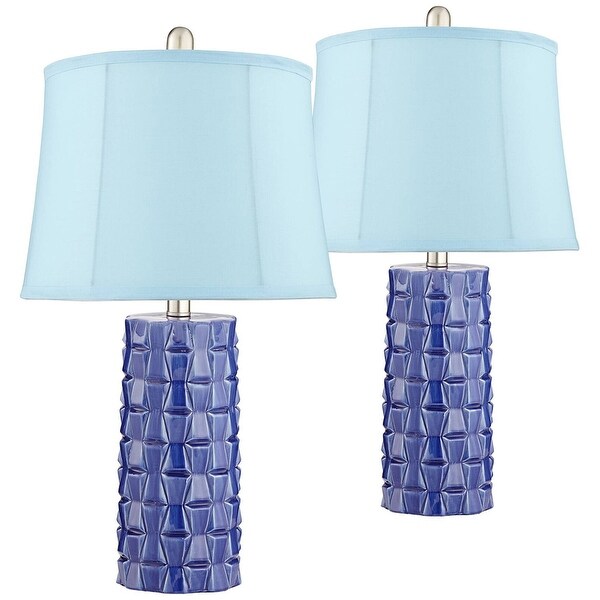 Blue table shop lamps for sale