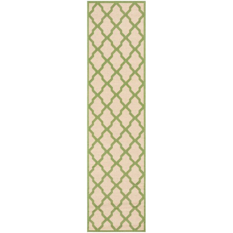 SAFAVIEH Linden Shirleyann Trellis Indoor/ Outdoor Patio Backyard Rug