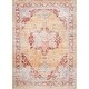 preview thumbnail 6 of 16, Nuloom Traditional Vintage Distressed Majestic Medallion Border Area Rug 2' x 3' - Orange - Rectangle