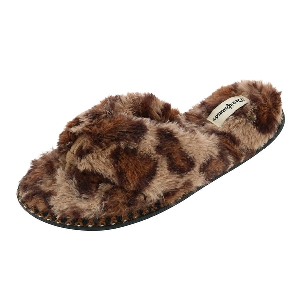 dearfoams thong slippers