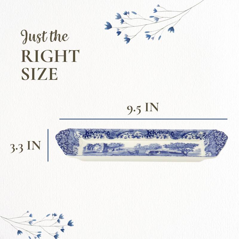 Spode Blue Italian Small Tray - 9 inch