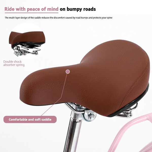 Women's cruiser bike clearance seat