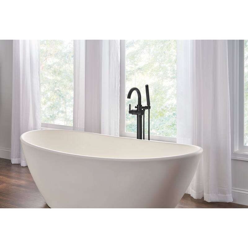 Delta Trinsic Floor Mounted Tub Filler for Free Standing Tub with