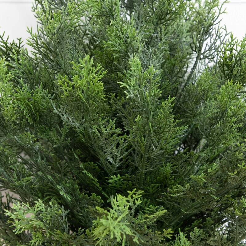 Cedar Bush Artificial Plant with Stakes - 3' - Green