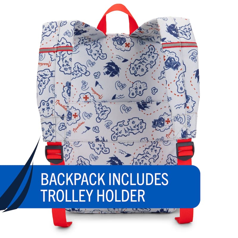 Nautica Kids 18" Back to School Carry-on 5-Piece Luggage Set