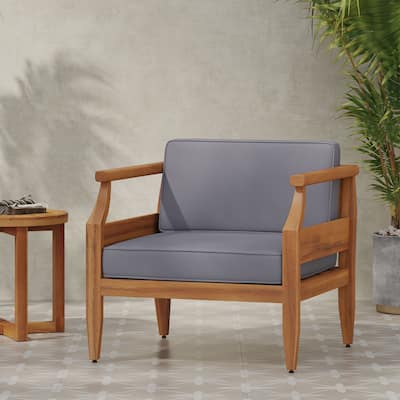 Outdoor Club Chairs with Cushions