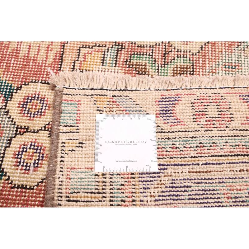 ECARPETGALLERY Hand-knotted Antalya Vintage Dark Copper Wool Rug - 7'10 x 10'8