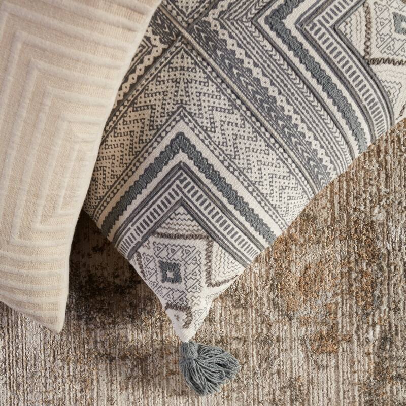 Saskia Tribal Throw Pillow