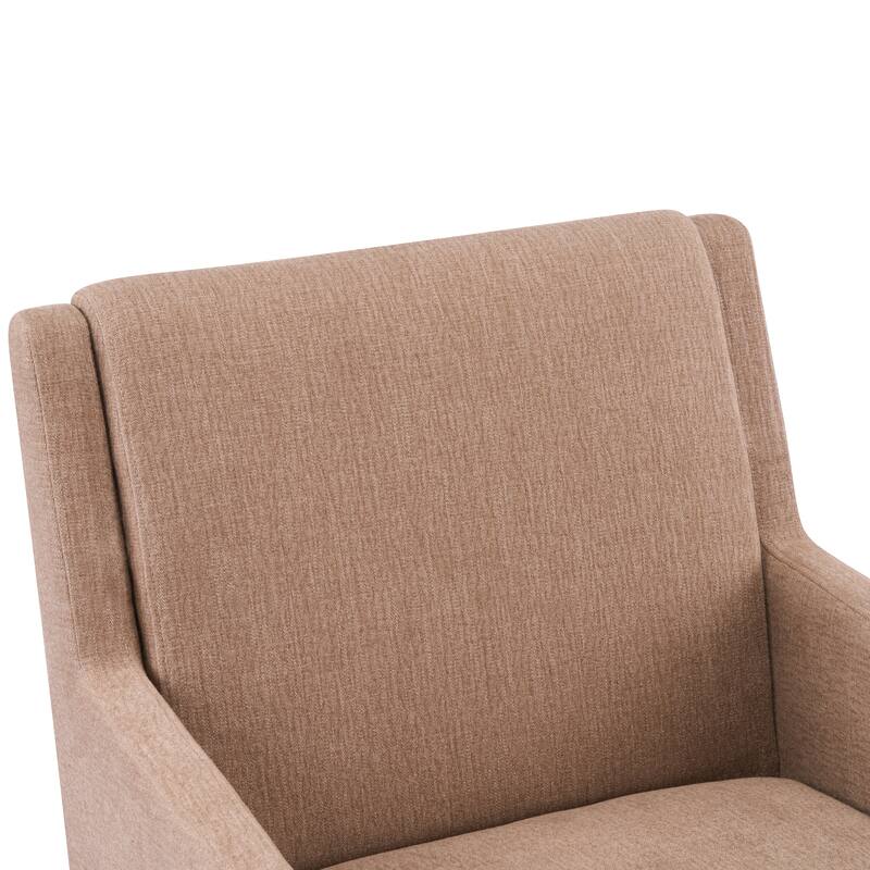 Christopher Knight Home - Set of 2 Mid-Century Modern Upholstered Dining Chair with Rubberwood Frame