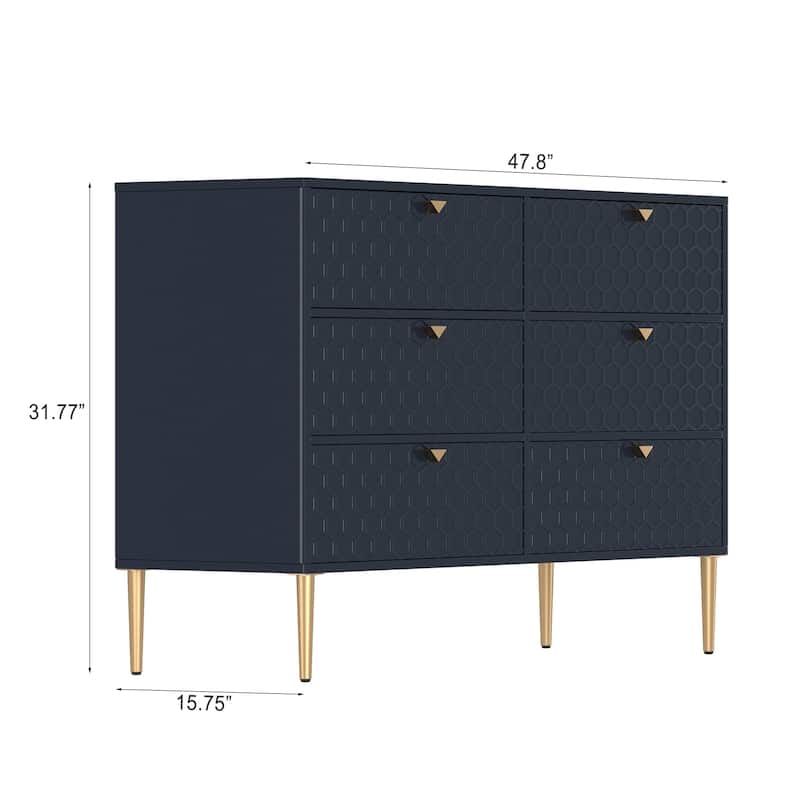 6 drawers cabinet