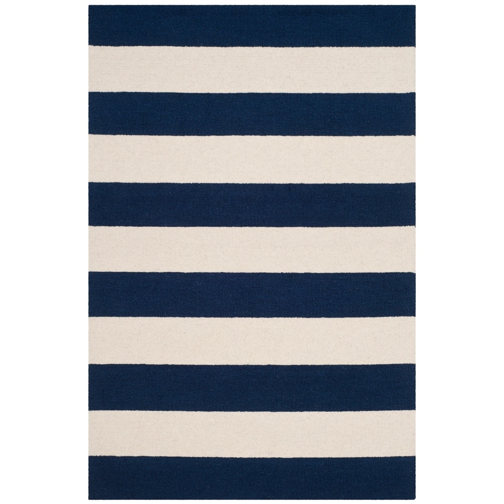 SAFAVIEH Handmade Kids Aimy Stripe Wool Rug