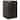 vidaXL Bin Store Outdoor Trash Can Storage Single Wheelie Bin Shed Poly Rattan