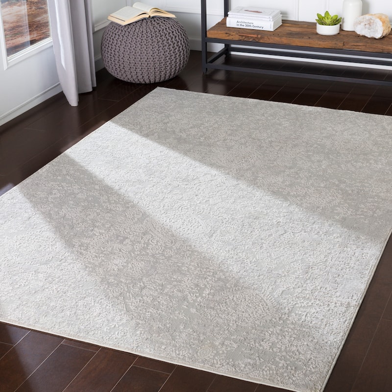 Artistic Weavers Oszkar Grey Traditional Area Rug - 9' x 12' 3" - Taupe
