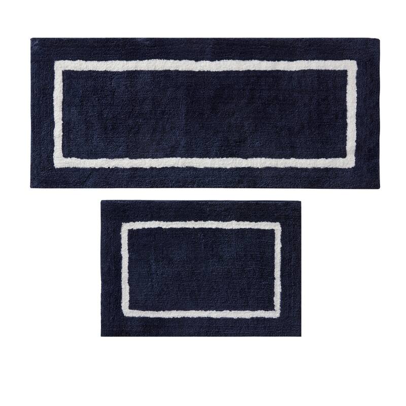 Madison Park Renu Reversible High Pile Tufted Bath Rug