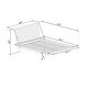 preview thumbnail 12 of 14, Middlebrook Blaney Solid Wood Spindle Platform Bed