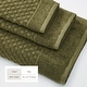 preview thumbnail 57 of 197, Linery & Co. Cotton Diamond Waffle Texture Bath Towels