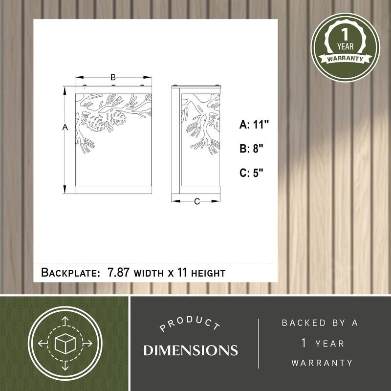 Vaxcel Lighting T0796 Douglas 11" Tall Wall Sconce