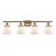 Option Brushed Brass / Matte White