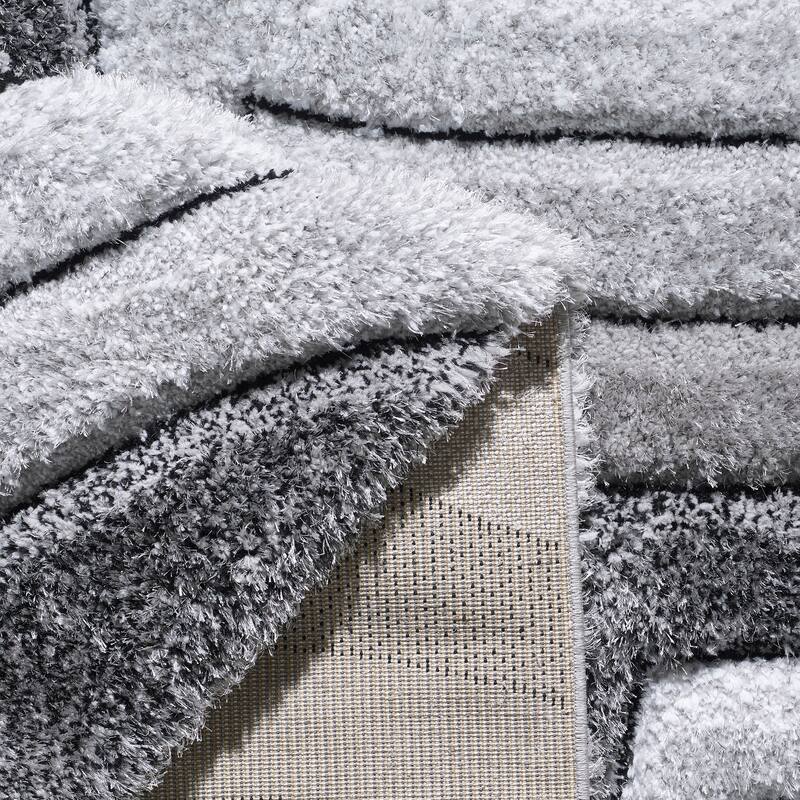 Colima Grey Textured Area Rug