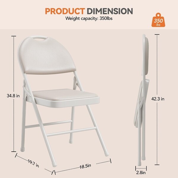 Folding Chairs Set of 2/4/6 - Bed Bath & Beyond - 41497103