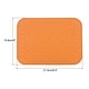 preview thumbnail 8 of 7, Silicone Dish Drying Mat, 8.5"x6" Under Sink Drain Pad Heat Resistant - 8.5 x 6 x 0.24 inch Orange