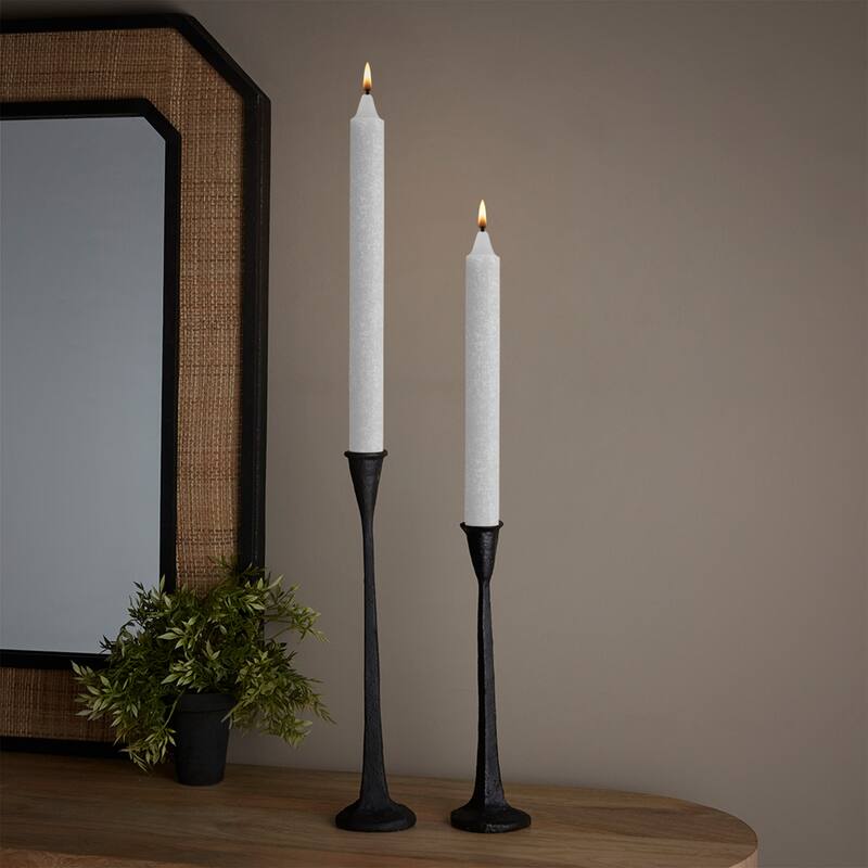 ROOT 12 Inch Unscented Timberline Arista Taper Candles box of 12 - 12 X 7/8