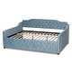 preview thumbnail 13 of 17, Silver Orchid Raag Transitional Contemporary Daybed