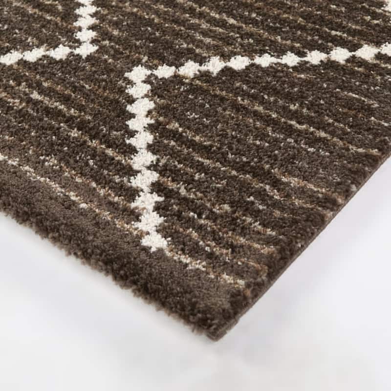 Oscar Modern Geometric Chevron Area Rug