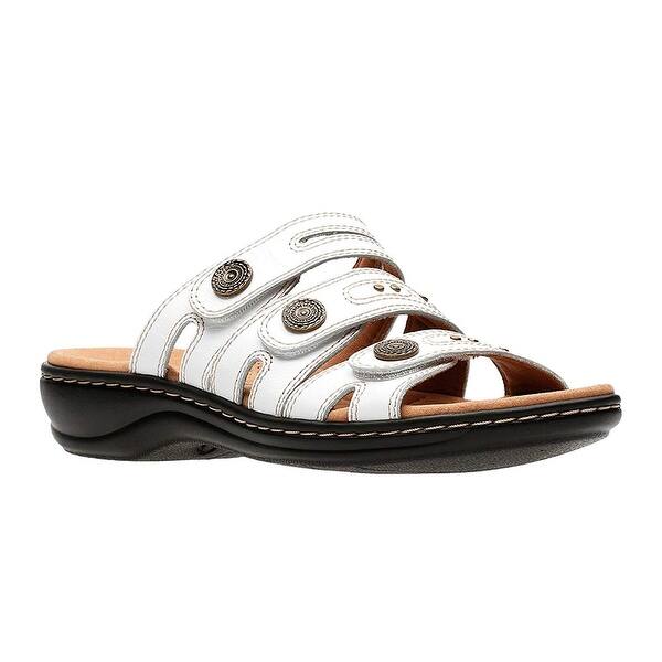Shop Clarks Womens Lakia Open Toe Casual Slide Sandals Overstock